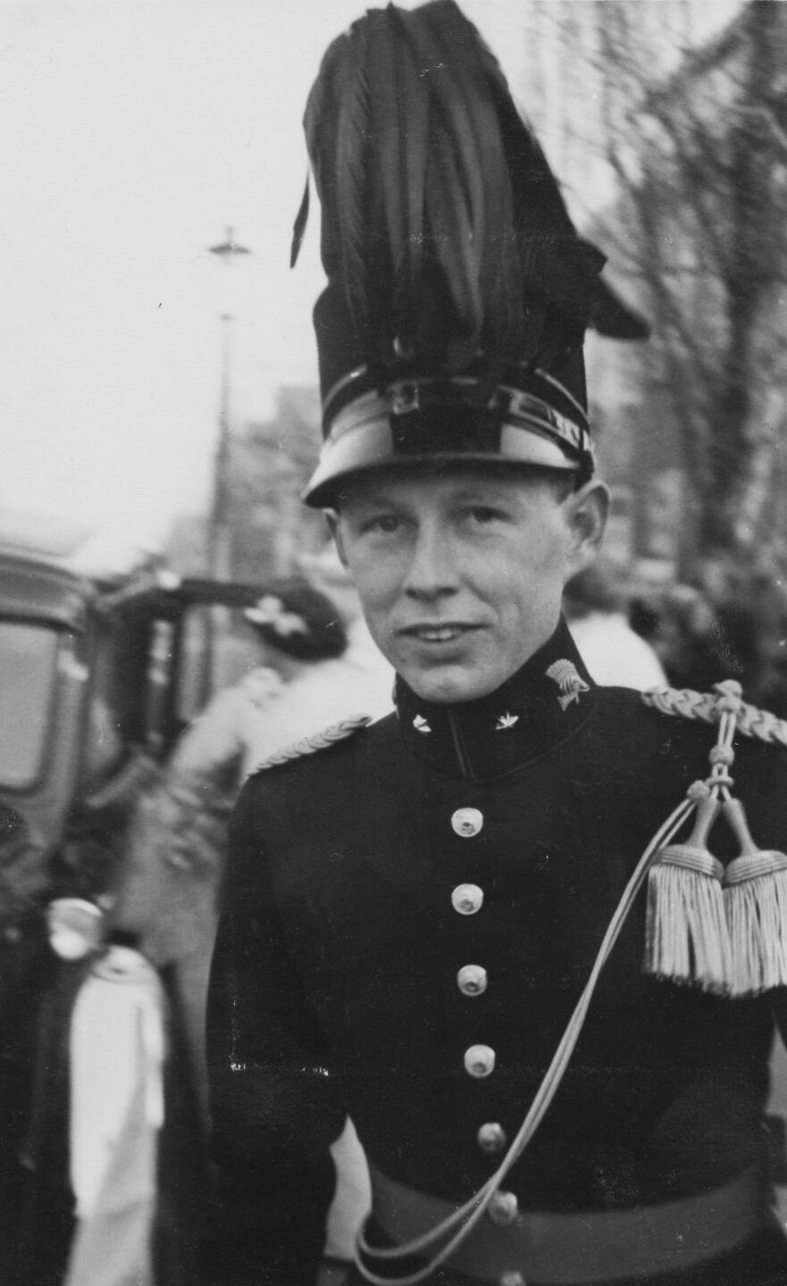 Oom (uncle) Kees Cornelis Johan Louis Wolzak on his wedding day
