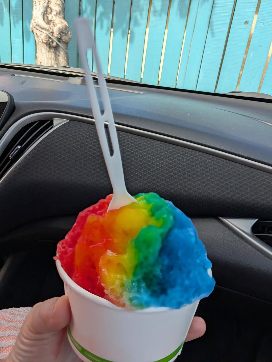 Rainbow Hawaiian Shave Ice