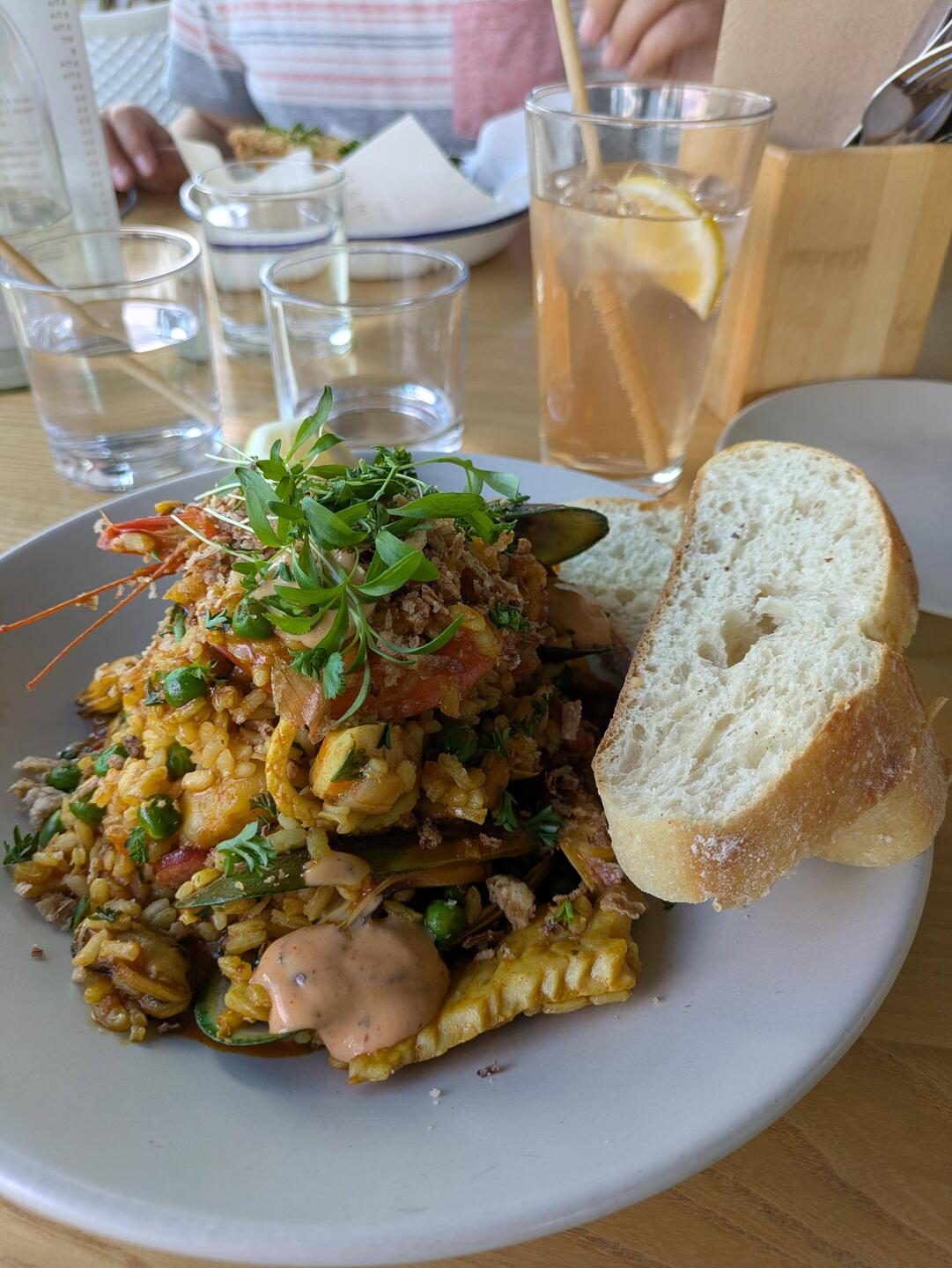 Eine der leckersten Paella, die ich bisher gegessen habe