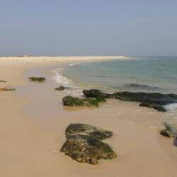 Der Strand nochmal von Nahem