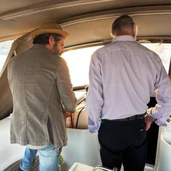 Discussing nautical stuff 🧐