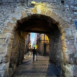 Old wall surrounding city