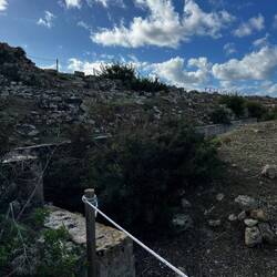 Leftover wall - still excavating