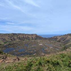 Rano Kau volcano