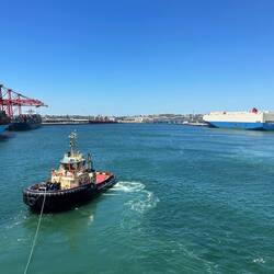 Then begin the 180 swing to head out to sea