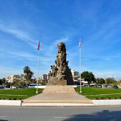 Nachdem mich ein lieber Einheimischer für die letzten drei Kilometer..