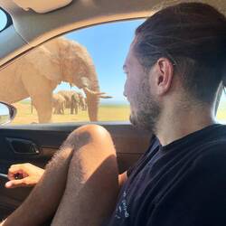 So nahe gehen sie an uns vorbei 😅