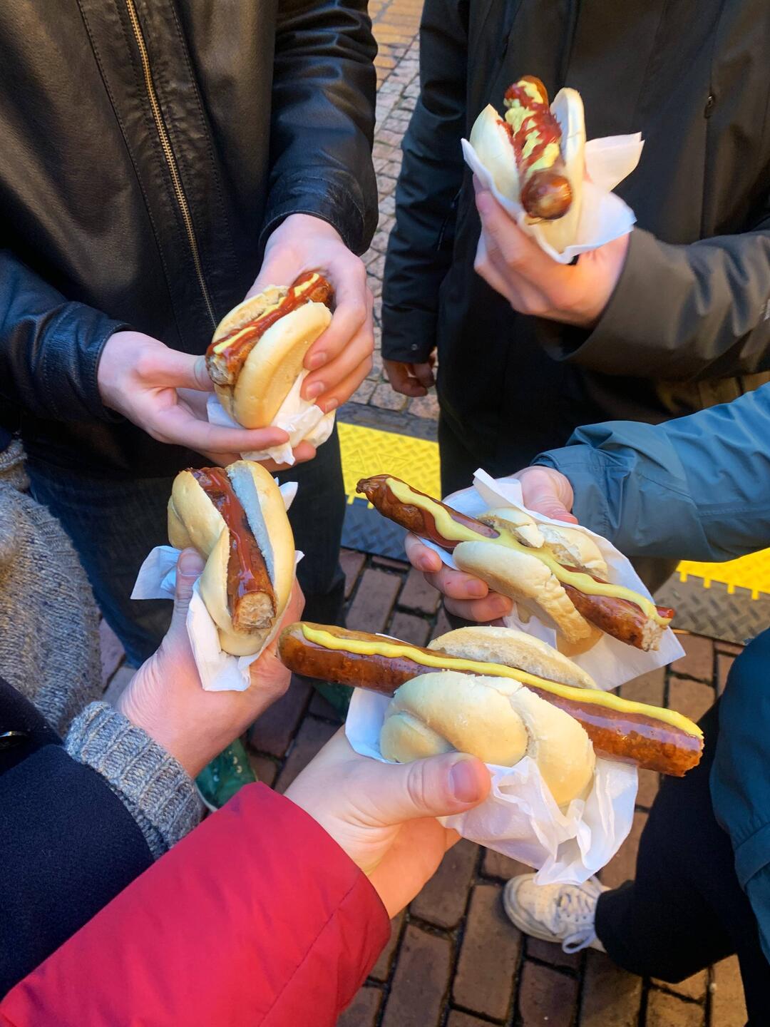 Bratwurst from the Market