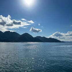 Ausflug mit der Fähre auf die Insel Miyajima
