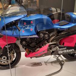 Famous low production race bike
