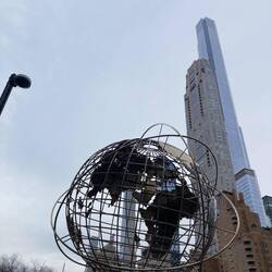 Und mit grauem Wetter verabschiedet sich New York von uns.