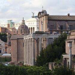 Auf dem Forum Romanum