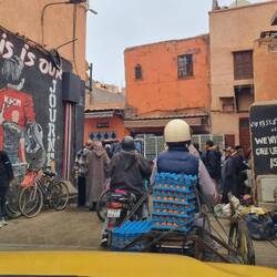 Morgengewusel in der Medina