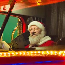 Santa Claus is comming