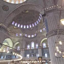 In der blauen Moschee