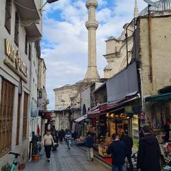 Auf dem Wegvzum Basar