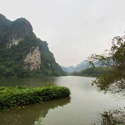 Die Aussicht vom Homestay