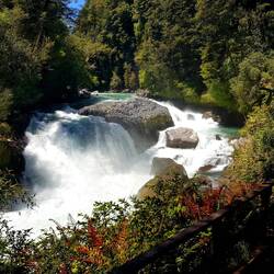 Salto Repucura, Puyehue NP.