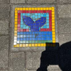 Mosaics along York Street