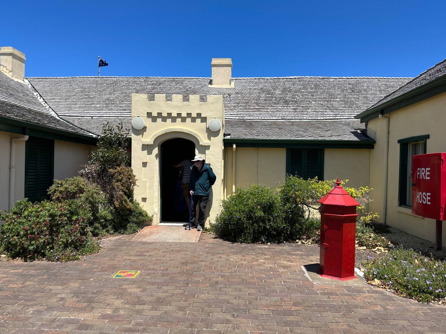 Entrance to the museum