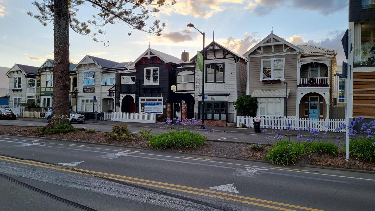 Napier sea front