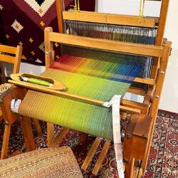 Da konnte Yvonne nicht widerstehen und hat sich einen Schal gekauft