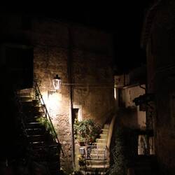 Gassen in der Altstadt, Calcata Vecchia