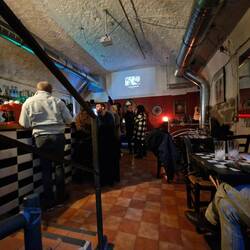 Bar in der Altstadt, Calcata Vecchia