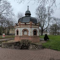 Brunnenhaus Gesundbrunnen, im ehemaligen Freibad meiner Kindheit