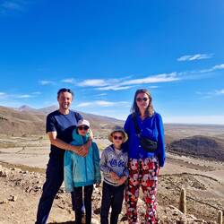 De bon matin, prêts pour une nouvelle journée d'excursion !