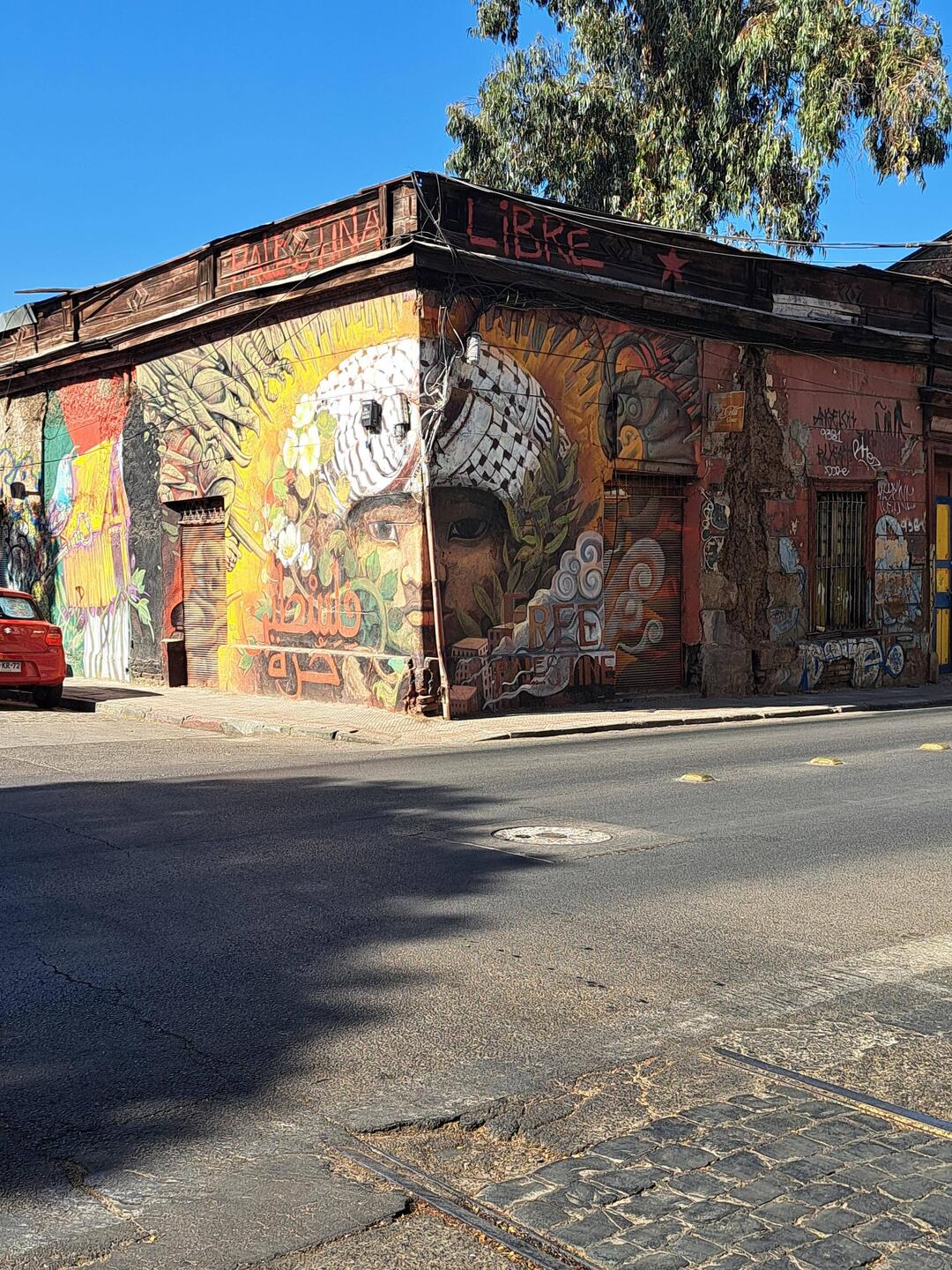 Mural in Yungay
