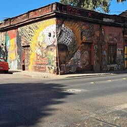 Mural in Yungay