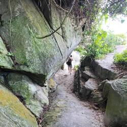 Pedaço da trilha até a praia do matadeiro