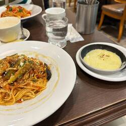 Raclettekäse auf Spaghetti. Normal oder 😂