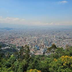 Bogotá von oben