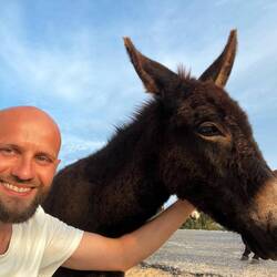 ..Eseln mithalten können ❤️