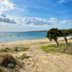 Auf meiner Fahrt Richtung Girne, halte ich oft an Stränden..