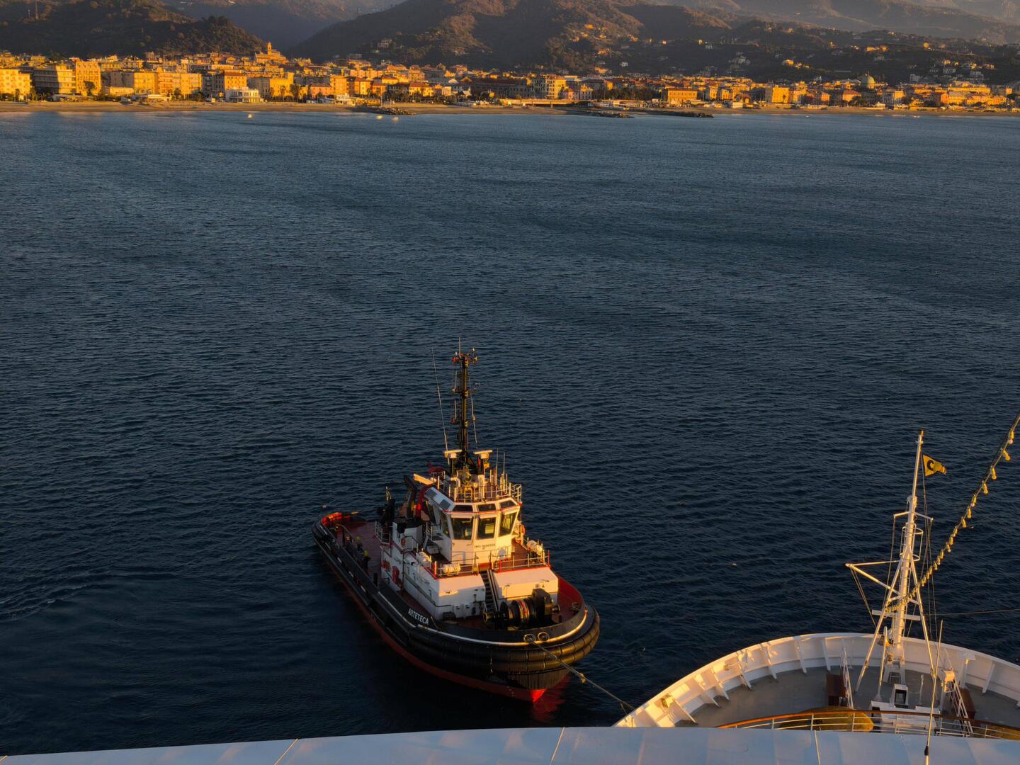 Ankunft in Savona