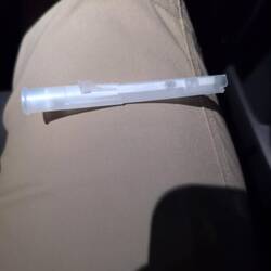 My breathalyzer tube....
