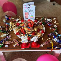 Geburtstagstisch von Tim