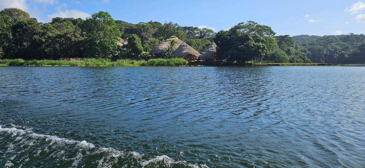 Auf dem Rio Chagres