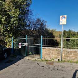 Das Törchen zum "geheimen" Schlafplatz