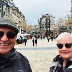 Porta do Sol connects Old Town with the new district — Vigo, Spain.