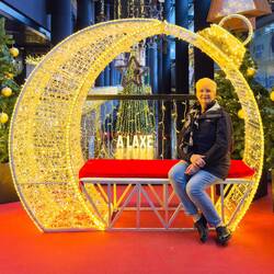 Christmas cheer in Vigo, Spain.