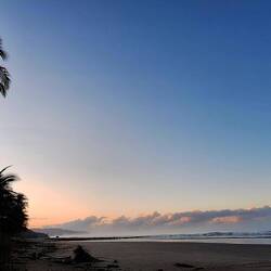 Morning stroll at the beach.