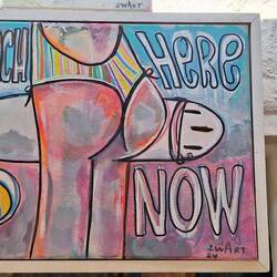 Ein bisschen Kunst auf dem Heimweg...