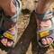 My hiking sandals copped flack from everyone.