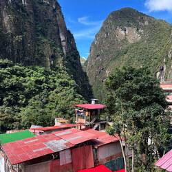 Arrivée à Agua Calientes