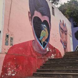 Barranco is full of amazing street art ❤️