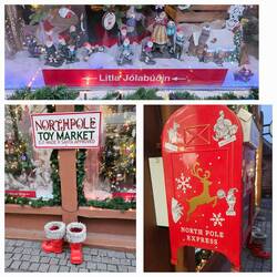 A little Christmas tree decor shopping.